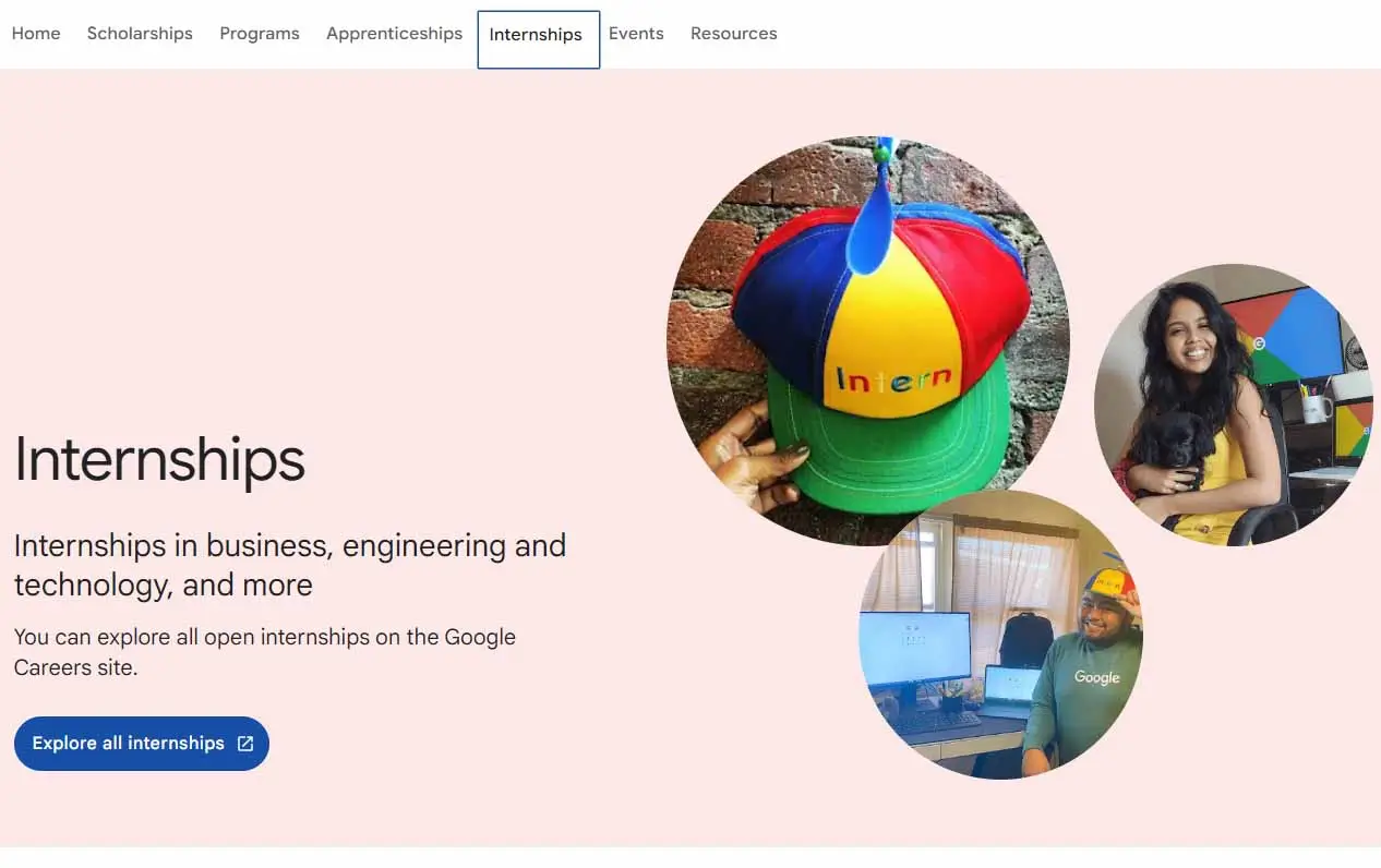 Internship for Google